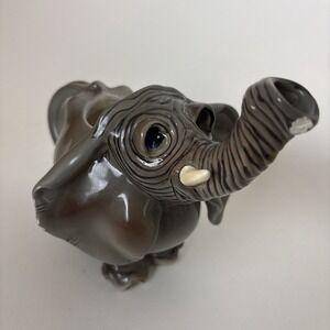 SWAK Sophie the Elephant Teapot Lynda Corneille No lid Has chips so adorable
